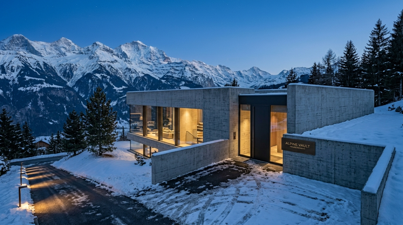 HUUL ALPINE VAULT // LUCERNE, SWITZERLAND